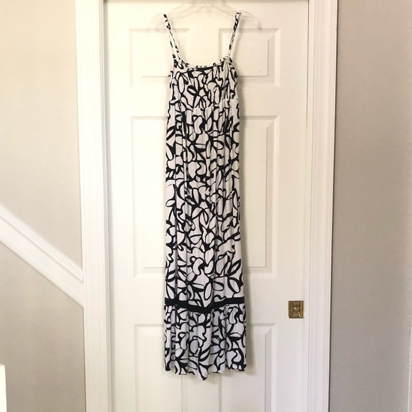 INC International Concepts Dresses & Skirts - INC International Concepts Maxi Smocked Ruffle Dress